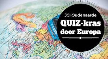 Logo van Quiz-kras door Europa, JCI Oudenaarde